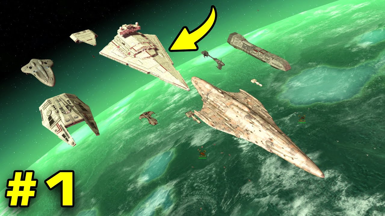 NEW EMPIRE AT WAR CAMPAIGN! - CAPTURING A STAR DESTROYER (#1)
