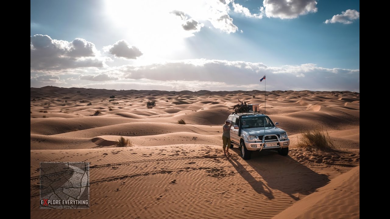 Most amazing OVERLAND TRAVEL to TUNISIA and its best things to do / Potovanje po Tuniziji z avtom /