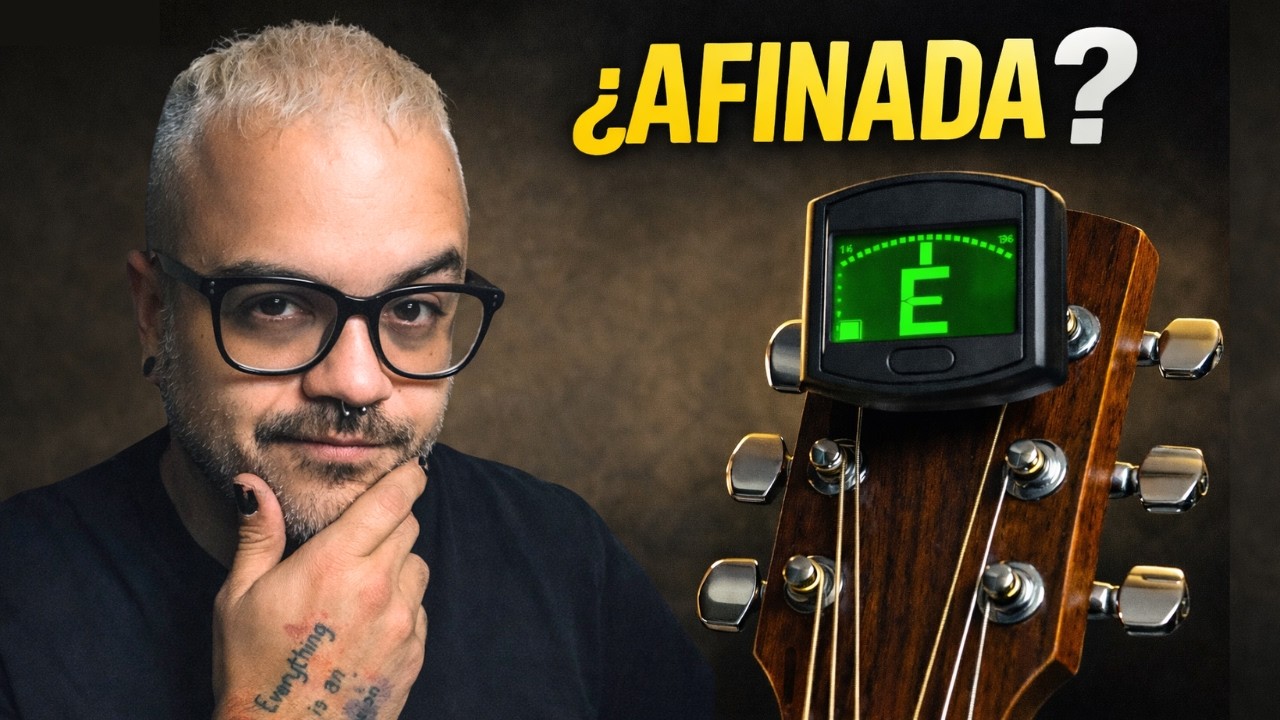 Cómo afinar tu guitarra correctamente (y empezar a entrenar tu oído)