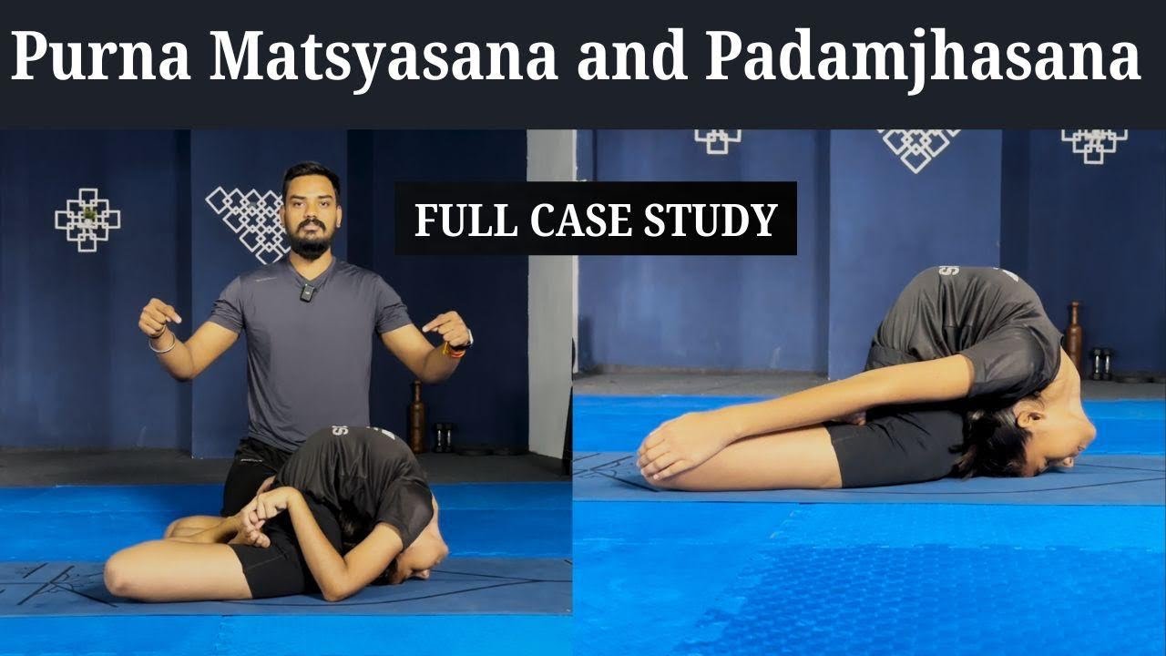 How To Do Purna Matsyasana/How To Do Padamjhasana/Advance Backbending Asana/Yogasana Bharat Asana.