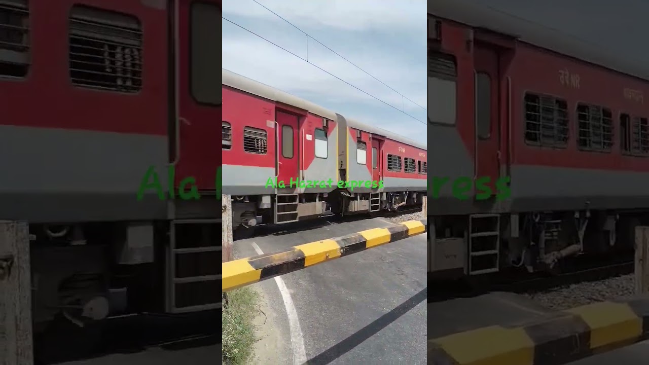 Bareilly to Bhuj ala Hazrat express superfast train 