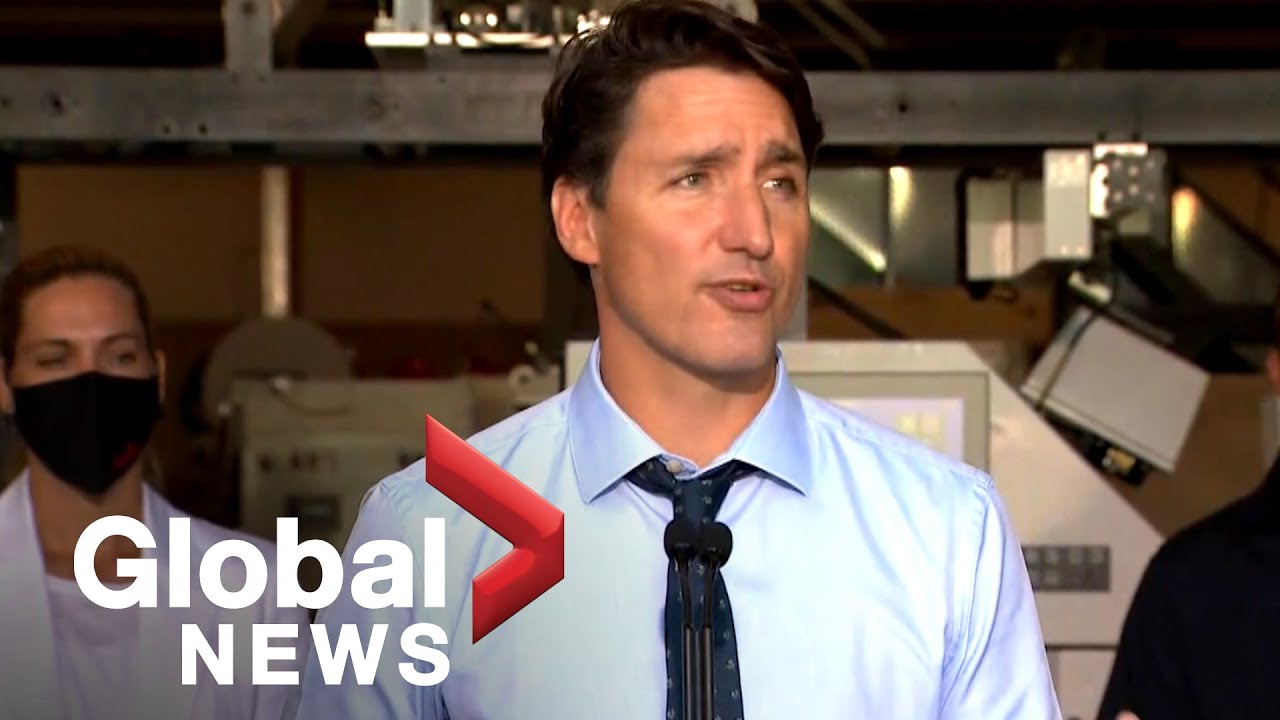 Canada election: Trudeau unveils Liberal economic recovery plan | FULL
