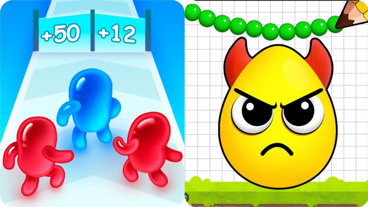 Join Blob vs Draw To Smash | Epic Mobile Game Battle 3D Gameplay