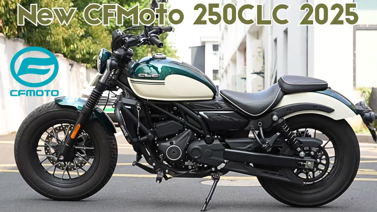 New Choice of Entry-level Motorcycles | 14980 Yuan | 165 Kg | 249cc | CFMoto 250CLC 2025