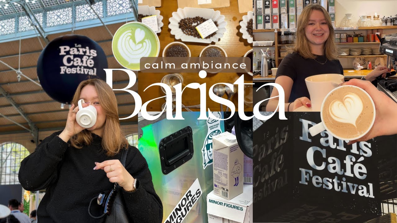 Daily Vlog barista & Paris Café Festival 2025 ☕️ |  *douceur, café & chill vibes*