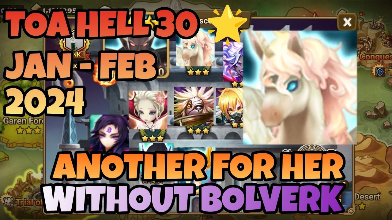 ANOTHER TEAM FOR ELEANOR TOA HELL [Summoners War : Sky Arena]