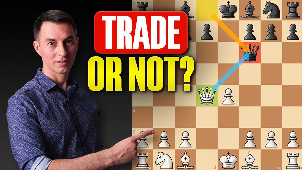 When To Trade Pieces In Chess? [And When Not To]
