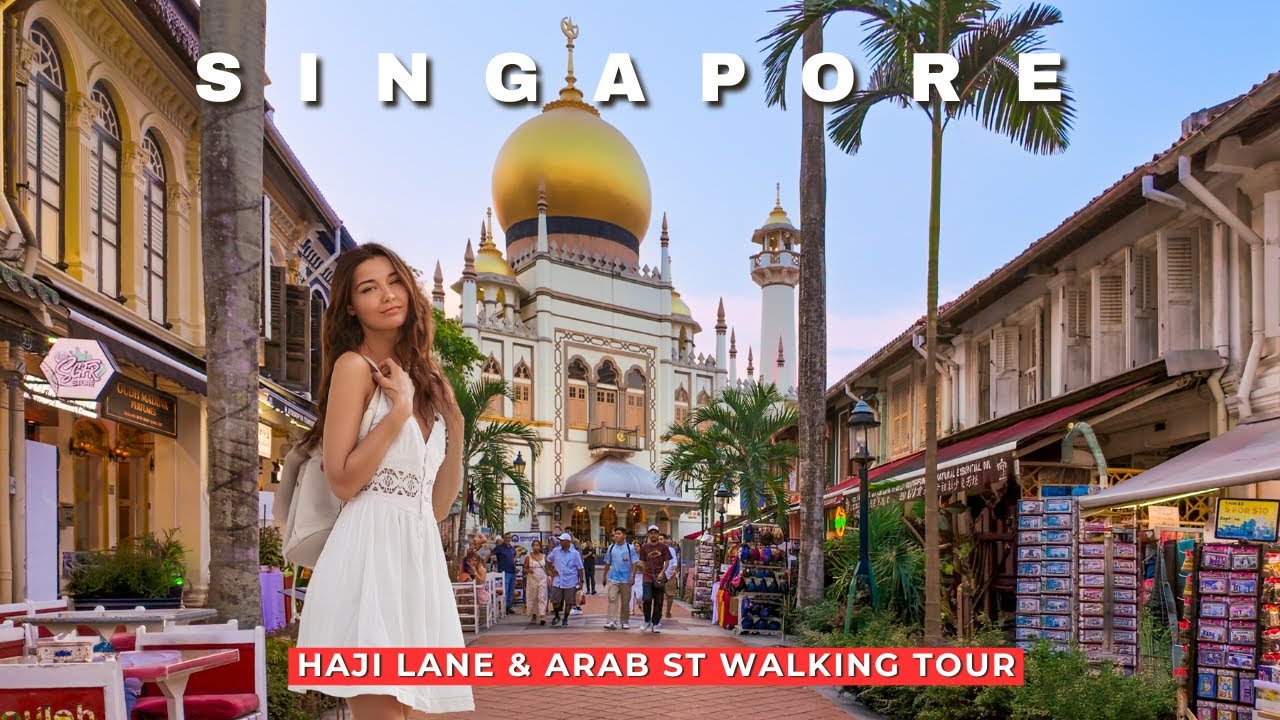 Haji Lane & Arab Street Walk – Singapore’s Most Colourful Neighbourhood