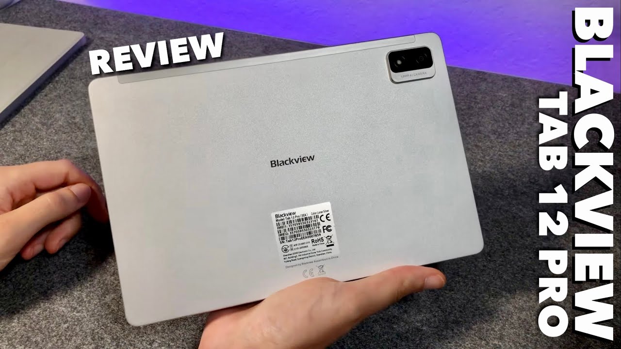 BlackView Tab 12 Pro Android Tablet  mit LTE - Unboxing & Review