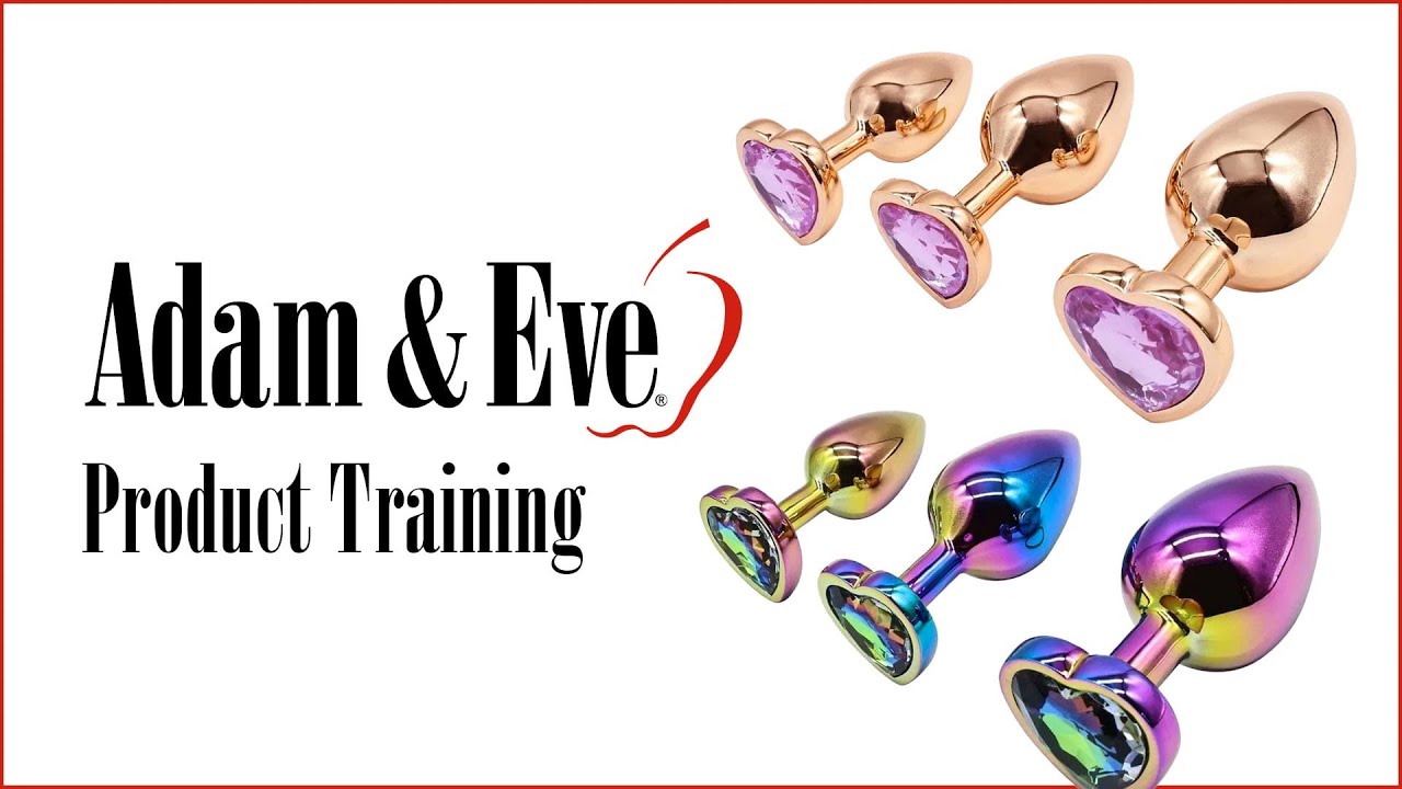 Adam & Eve Rose Gold and Rainbow Heart Training Kits