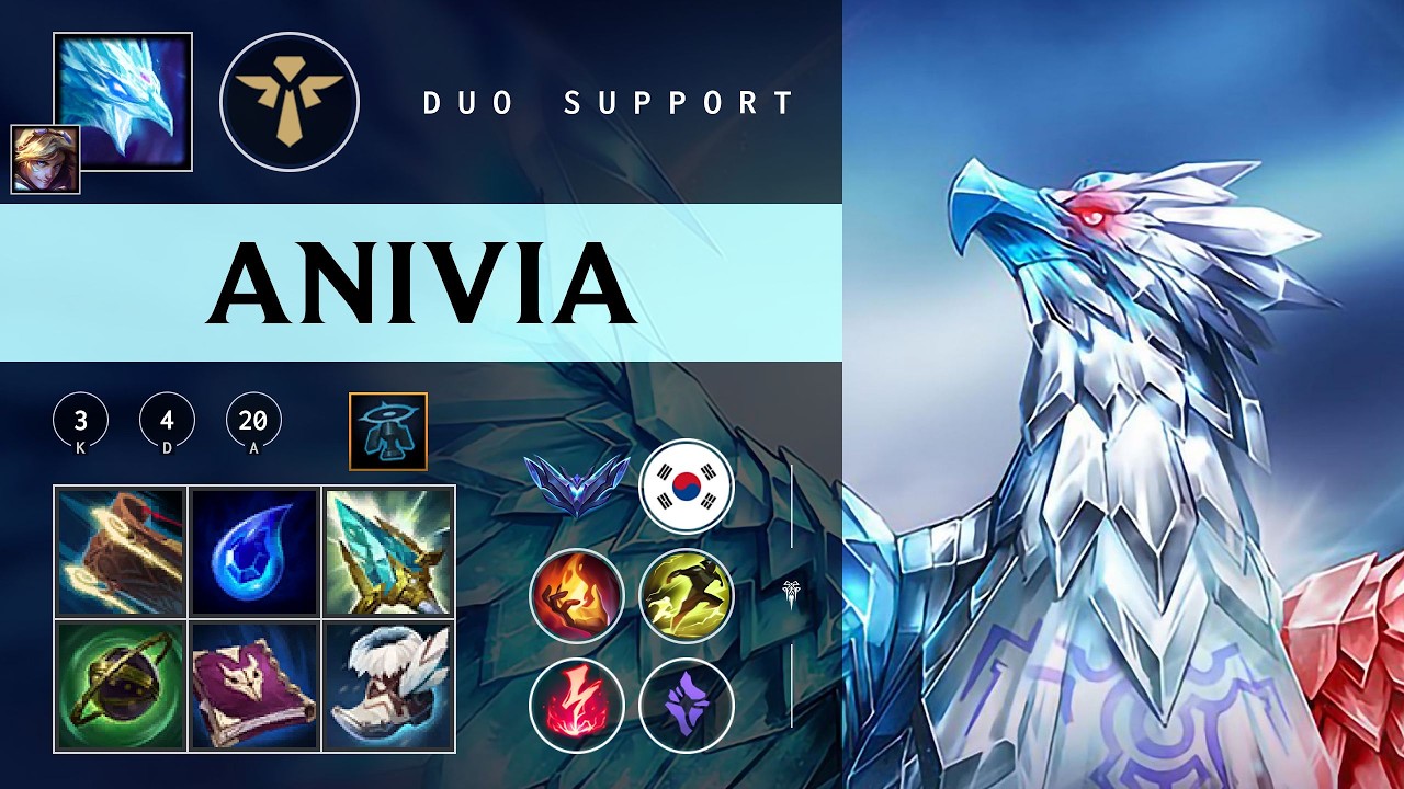 Anivia Support vs Blitzcrank - KR Diamond Patch 26.03