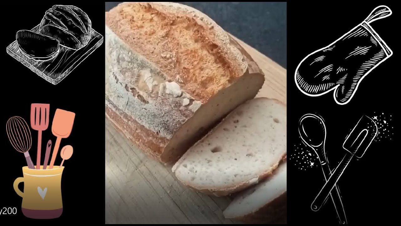 Gluten free bread. Kváskový chleba bez lepku. Pečení bez lepku a dalších alergenů. 