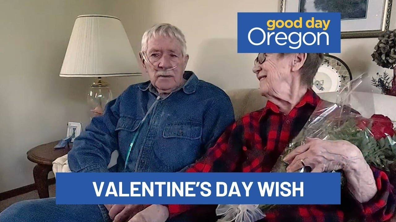 FOX 12 Surprise Squad helps Oregon man with terminal illness fulfill Valentine's Day wish for wif...