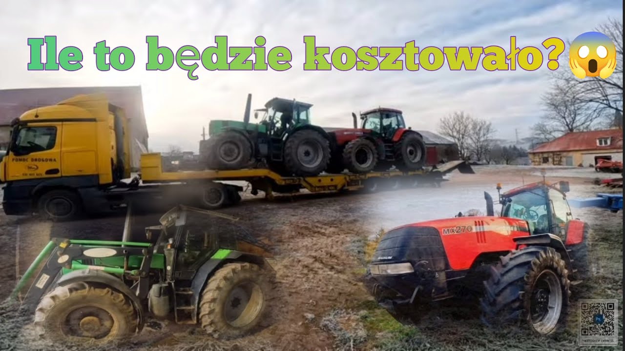 Z jakiego powodu najtwardsze ciągniki świata pojechały do mechanika? Agrostar 6.61 i Magnum MX270.
