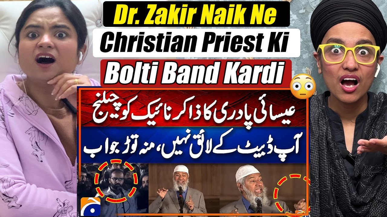 Indians React to Dr. Zakir Naik Vs Christian priest -