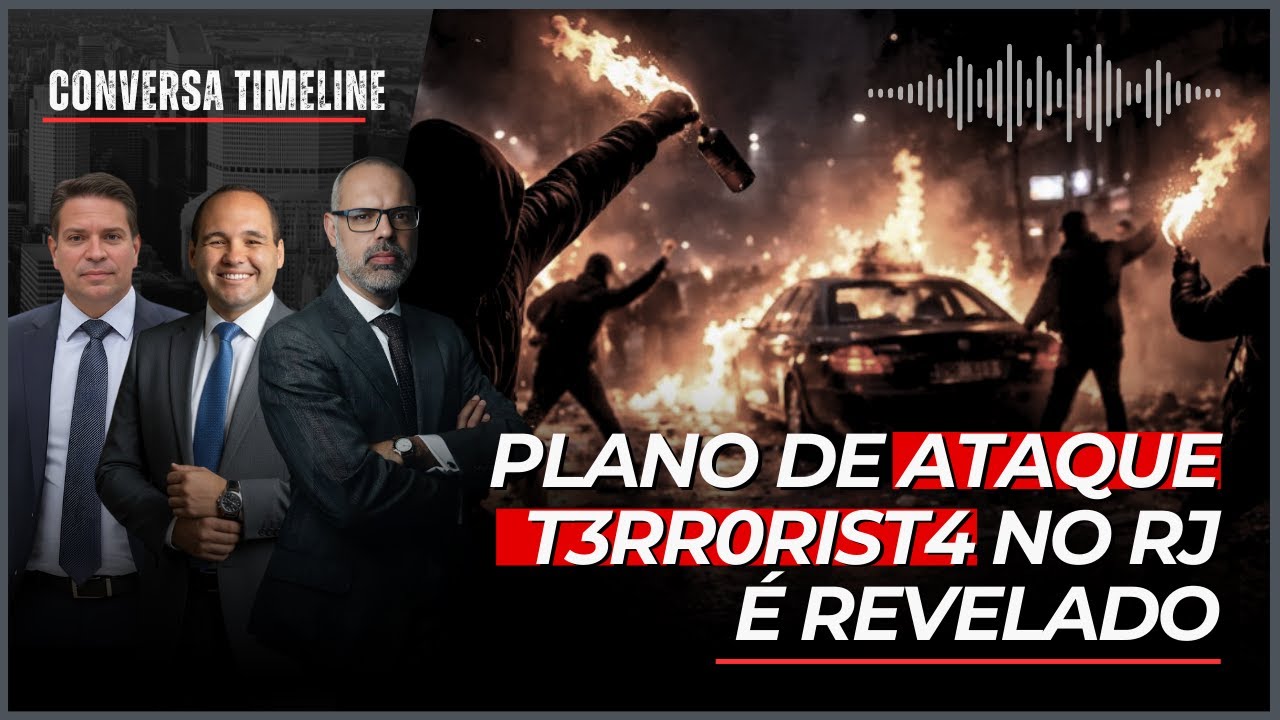 Plano de ataque terrorista no RJ é revelado - Conversa Timeline - 03/02/26