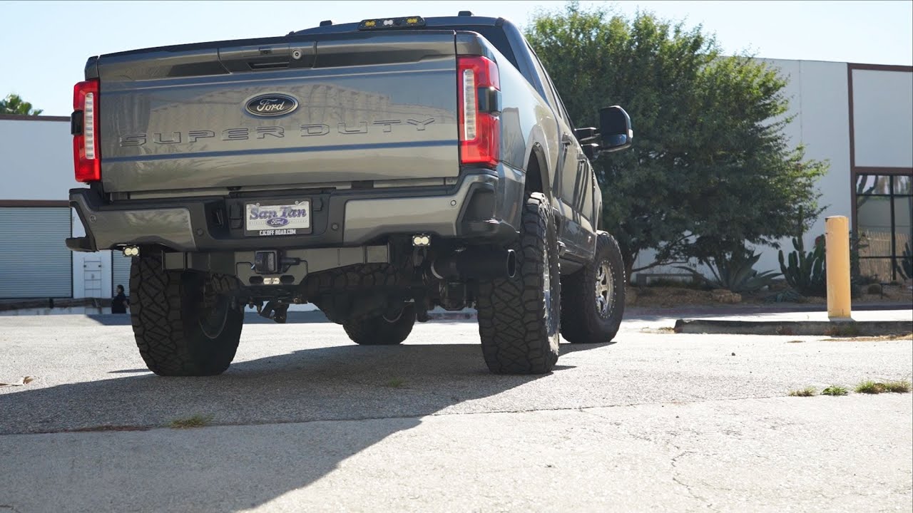 CJC X Banks Trophy Exhaust for 2017+ Super Duty Powerstroke