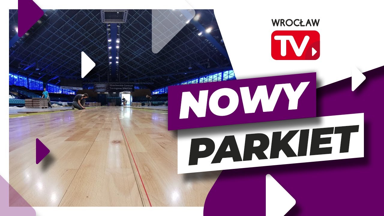 Hala Orbita po kilkunastu latach ma nowy parkiet! | Wrocław TV