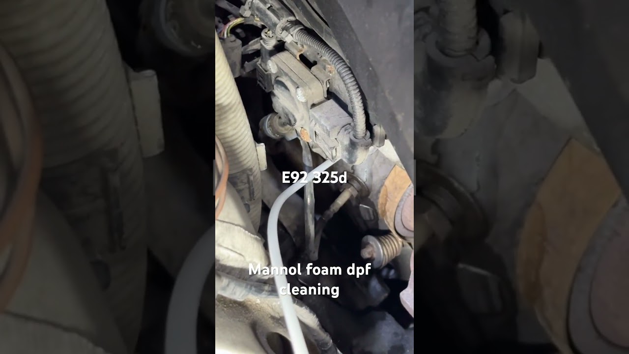 Mannol foam dpf cleaning bmw e92 325d takes to long best to use the spray instead of the foam