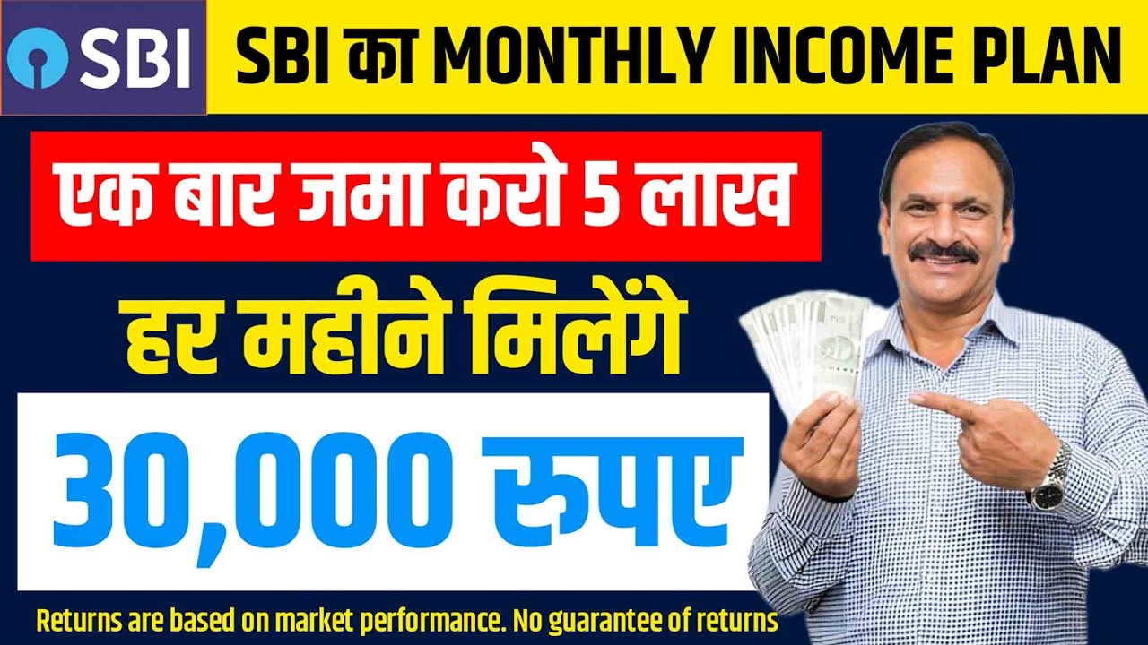 New SBI Best Monthly Income Scheme | SBI SWP For Monthly Income