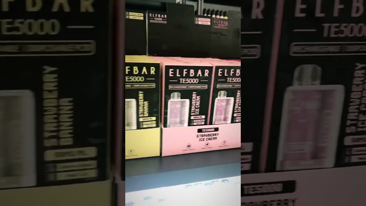 🔄 Завоз одноразовых POD-систем Elf Bar TE5000 🔁 Обновление вкусов на двух магазинах