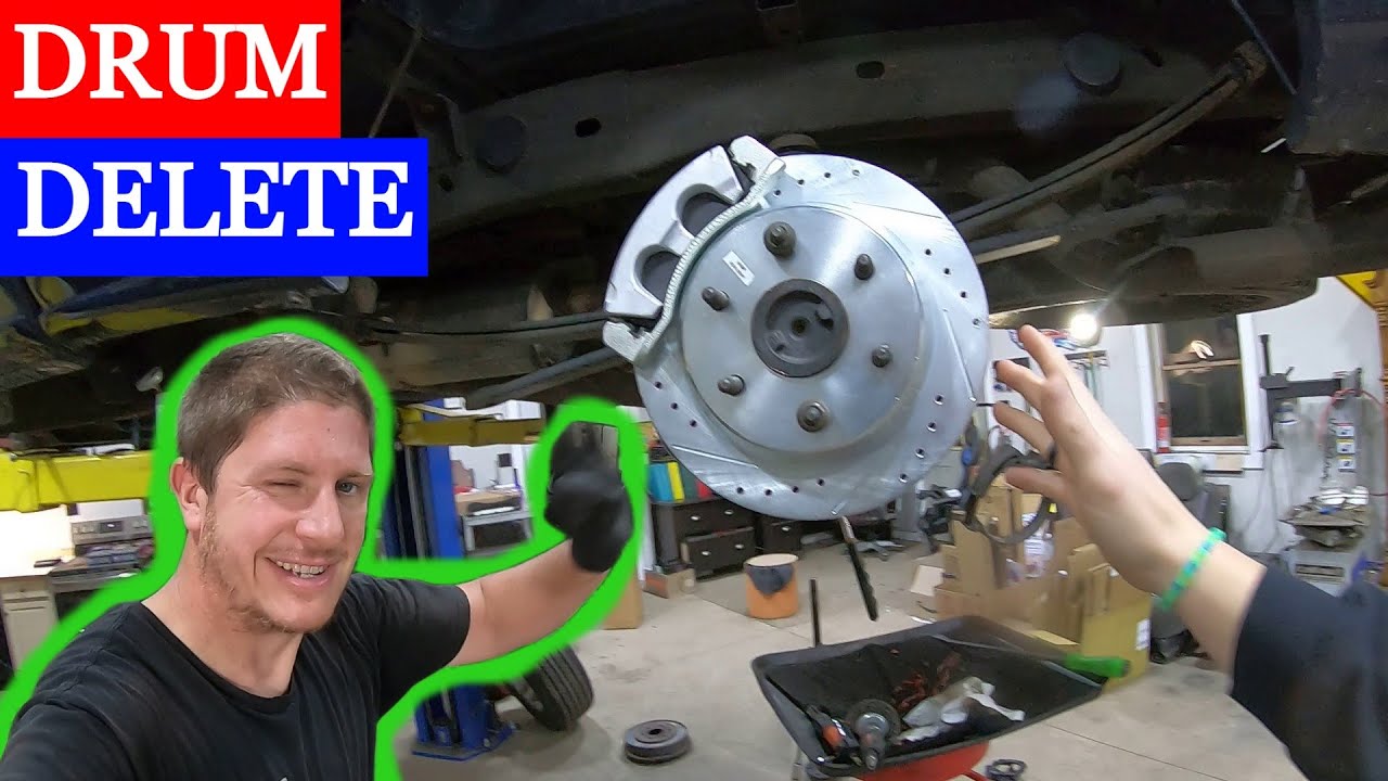SIMPLE and CHEAP 99 to 06 GMT800 Rear Disc Brake Conversion
