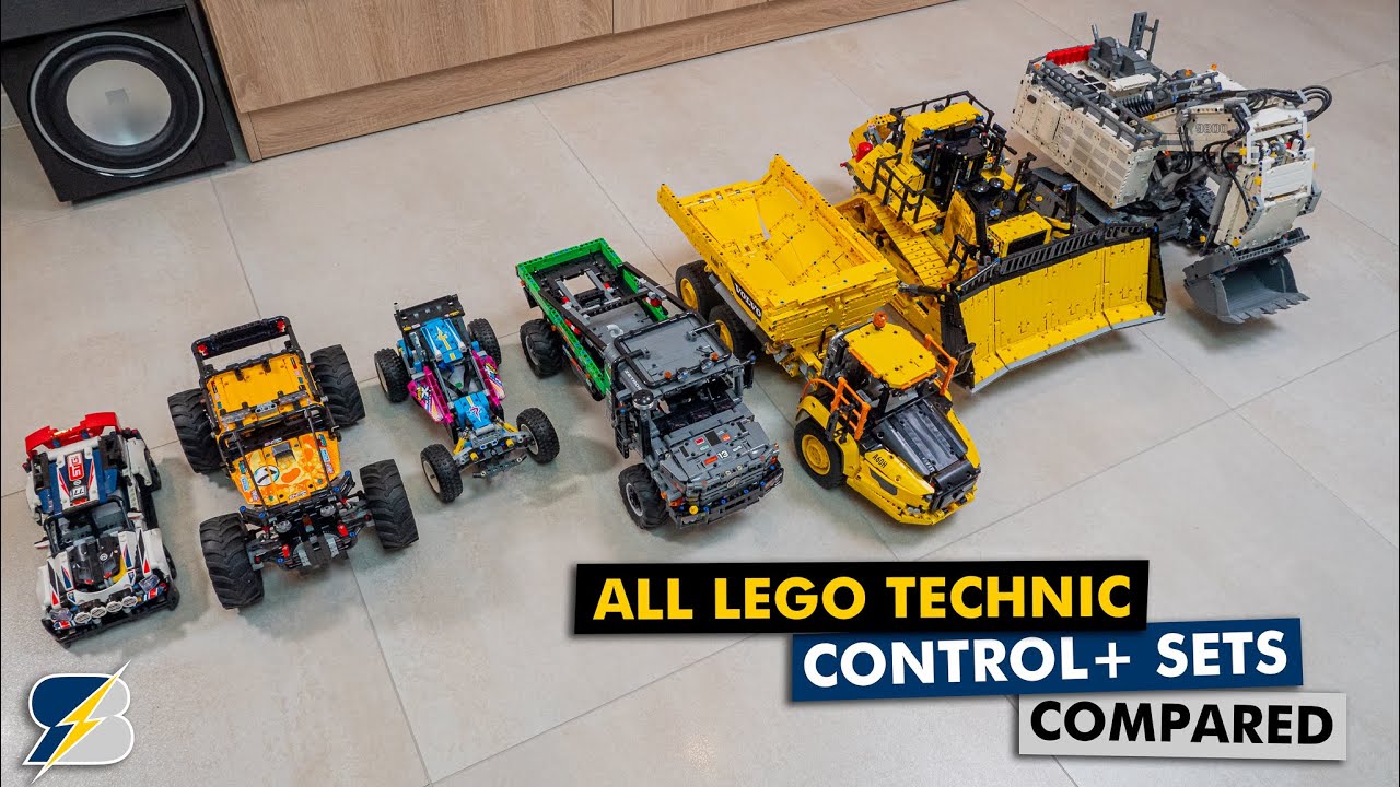 All LEGO Technic Control+ sets compared! 2019-2021