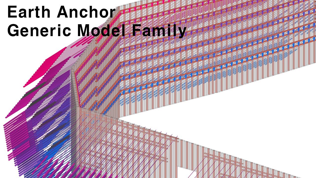 Revit Family - Earth_Anchor