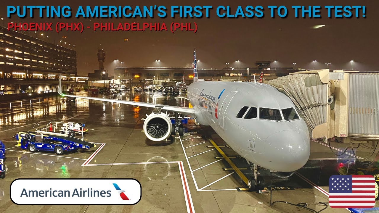 REVIEW | American Airlines | Phoenix (PHX) - Philadelphia (PHL) | Airbus A321neo | First Class