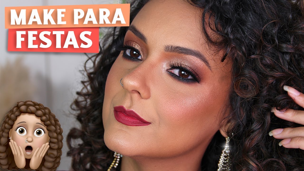 MAQUIAGEM NEUTRA PARA FESTAS, muito fácil 🔸
