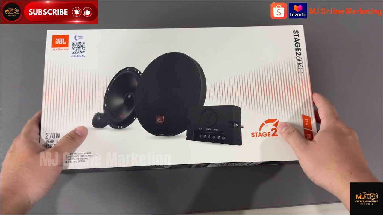 JBL Stage 2 604C Unboxing Video ASMR
