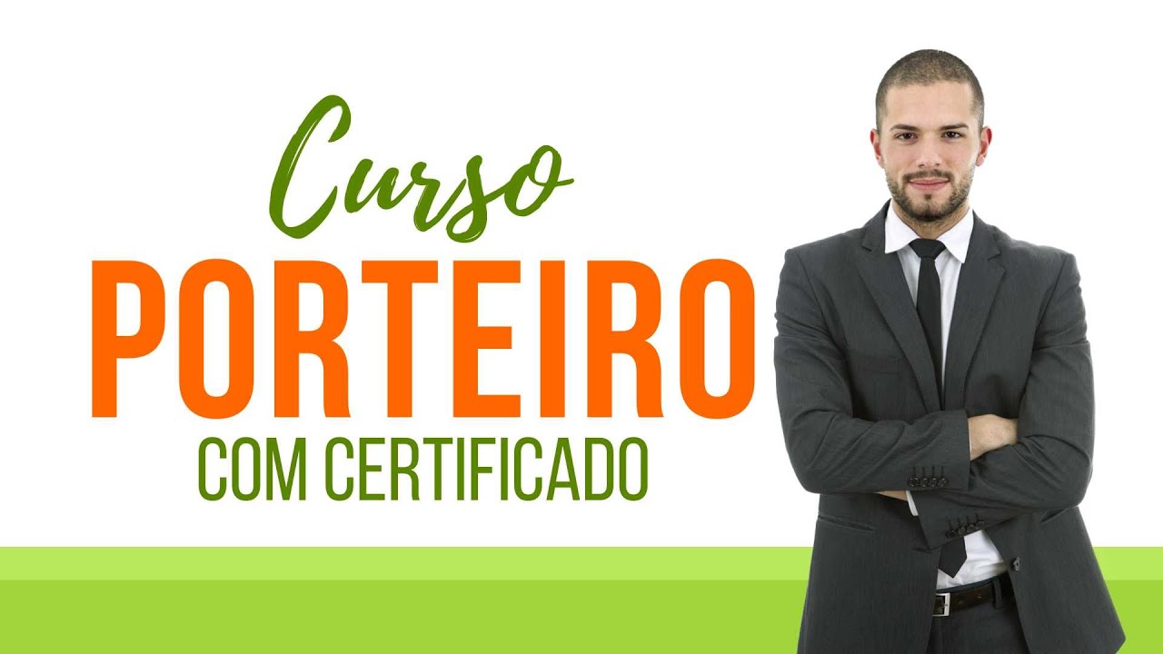 Curso de Portaria - Curso de Porteiro Online com Certificado - Curso de Portaria - Curso de Porteiro