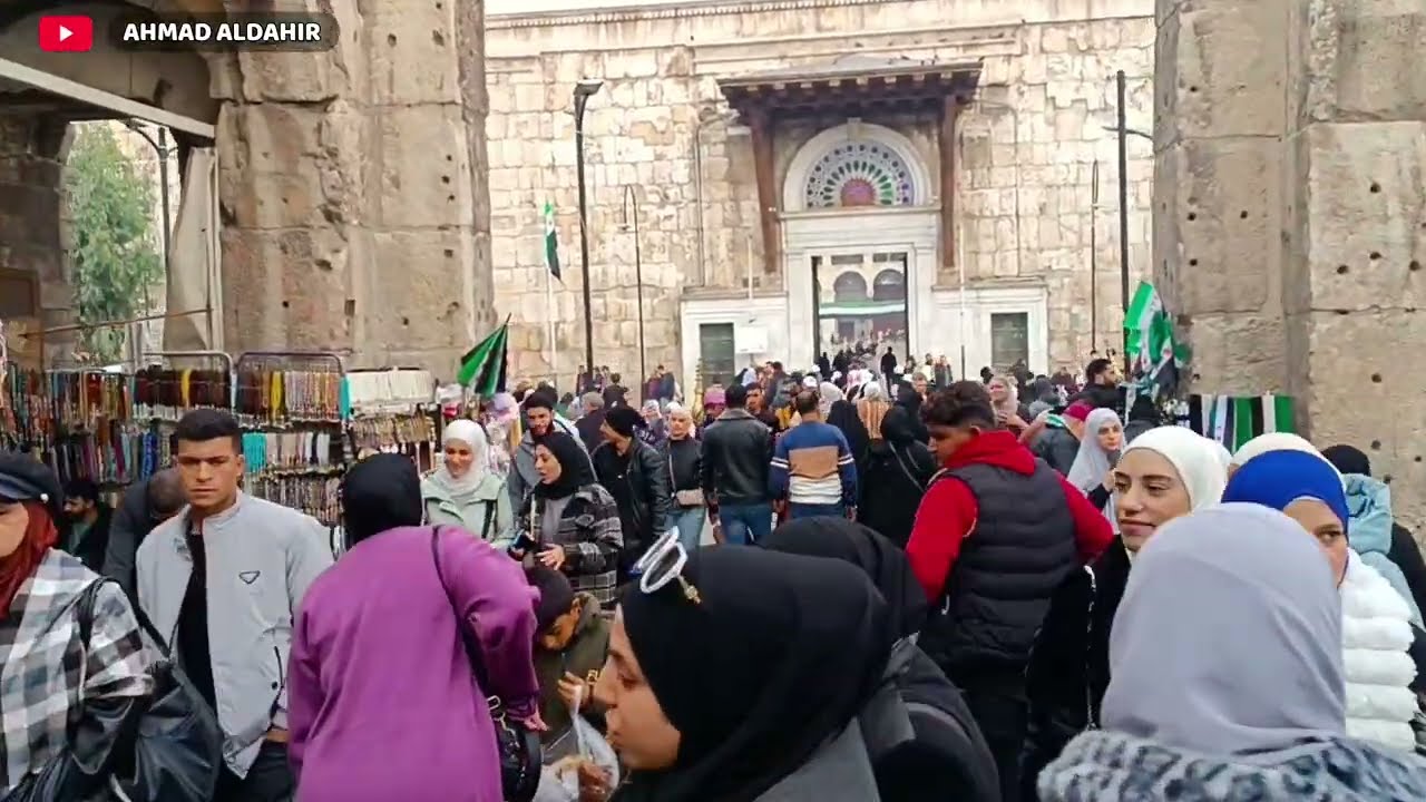 سوق الحميدية دمشق الشام أقدم مول تجاري في العالم 