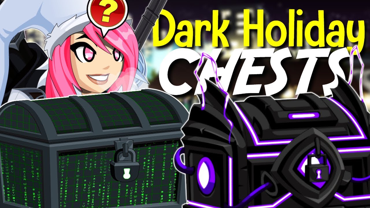Comparing 2019 VS 2020 Dark Holiday 10K AC's Chests 💸 BLACK FRIDAY & CYBER MONDAY RARES AQW