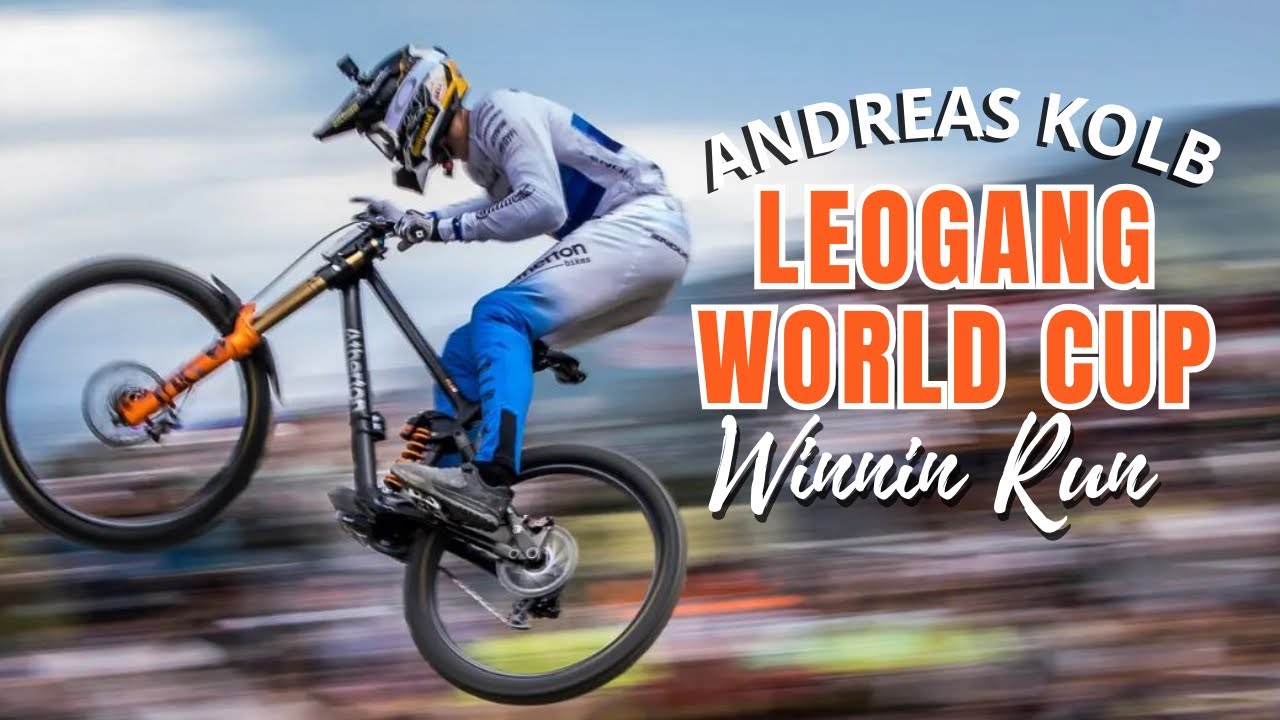 Andreas Kolb Leogang Elite Men's Downhill Finals WIN 🏆 / UCI DHI