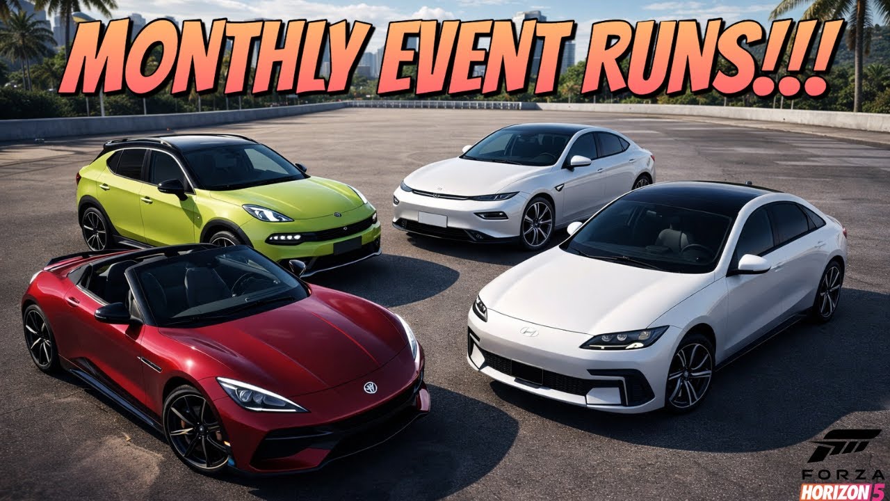Festival Playlist Monthly Events | Clean Lap Times | Road to FH6 | FH6 Giveaway