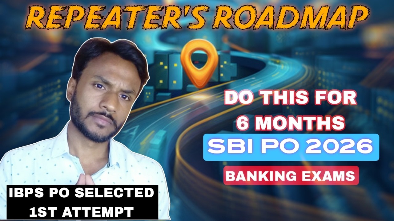 REPEATERS ABHI SE YE KARO | BANKING EXAMS | SBI PO