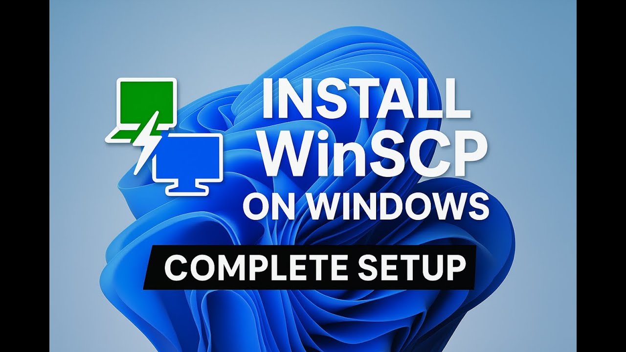 how to install winscp on windows
