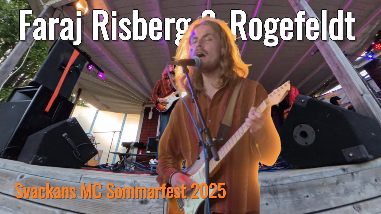Faraj Risberg & Rogefeldt på Svackans MC 2025 