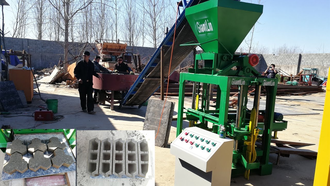 prix de machine a fabrique bloc parpaing, briques paves, bordures, hourdis de ciment beton