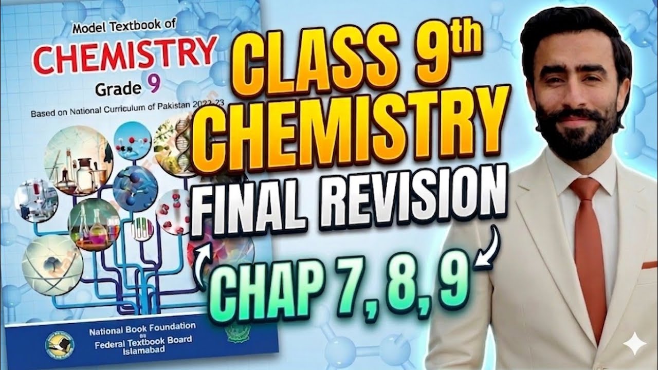 Class 9 Chemistry [FULL BOOK REVISION] | All Chapters 1-15 | Board Exam 2026