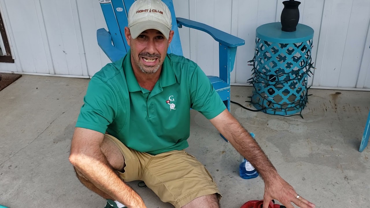 How to mix herbicide in a spot sprayer.