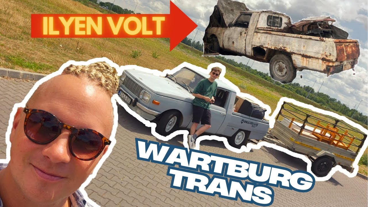 WARTBURG TRANS TESZT | KÖLTÖZÉSRE ALKALMAS  NDK PICKUP ?!