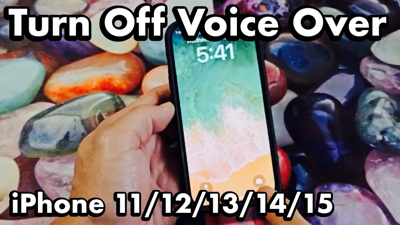iPhone 11/12/13/14/15: как отключить функцию голосового сопровождения (Talk Back)