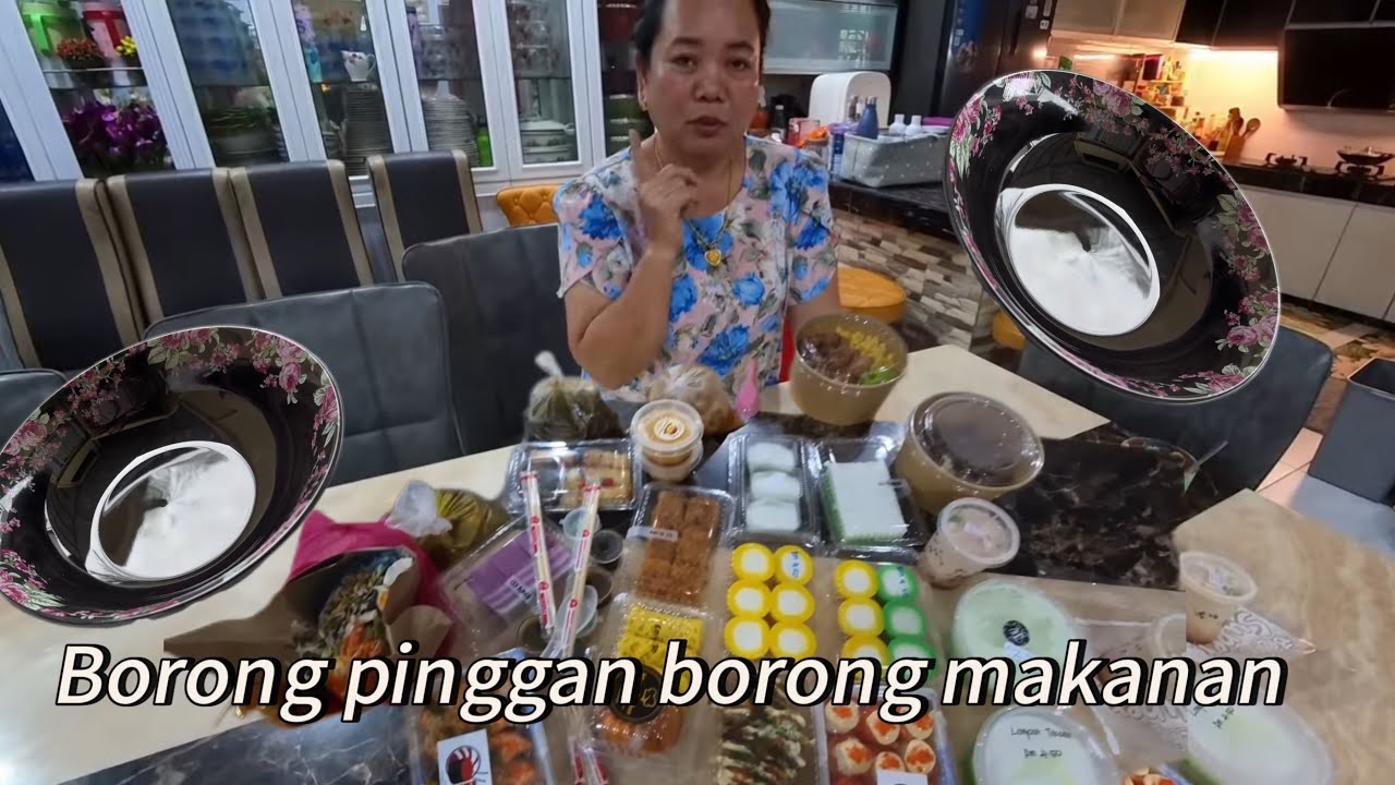 Membeli set pinggan di Giacomo dan singgah di Bazaar Ramadan