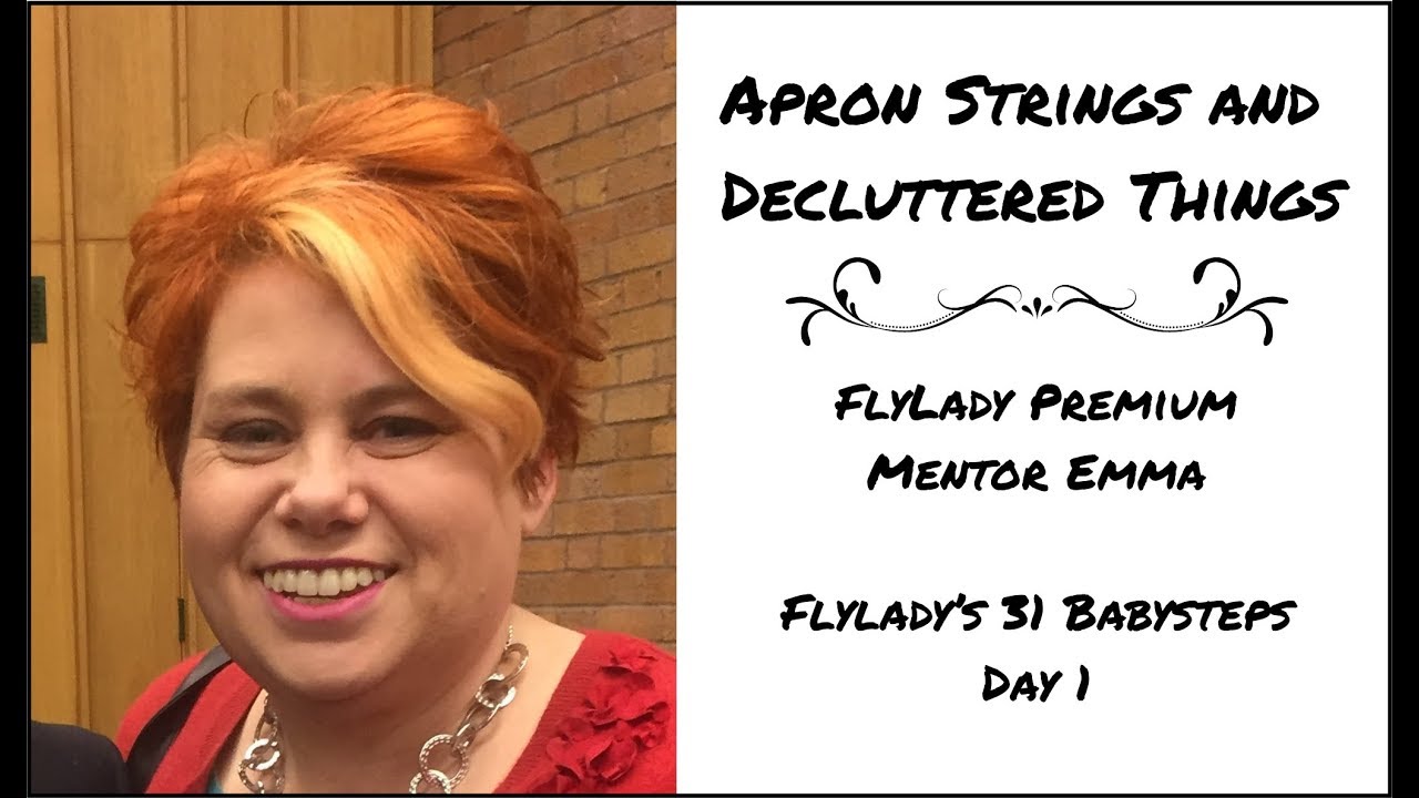 Flylady Premium Mentor Emma - Flylady's 31 Babysteps Day 1