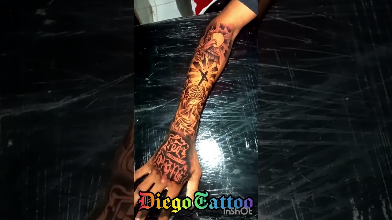 #tattoo na m&atilde;o e no ante bra&ccedil;o