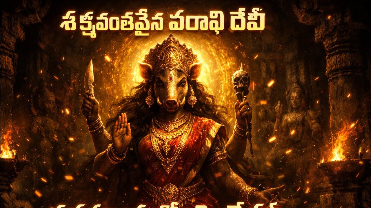వారాహి అమ్మా నన్ను కాపాడు 🙏 | హృదయాన్ని తాకే వారాహి అమ్మవారి భక్తి గీతం