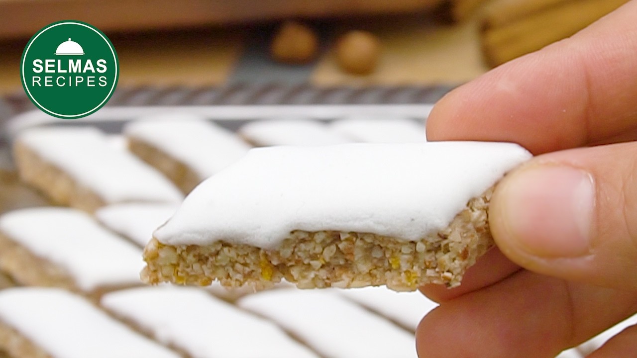 Zimtsterne Rezept für Faule: Das einfache Rezept ohne Ausstechen | garantiert weich und saftig! 🎄🍪