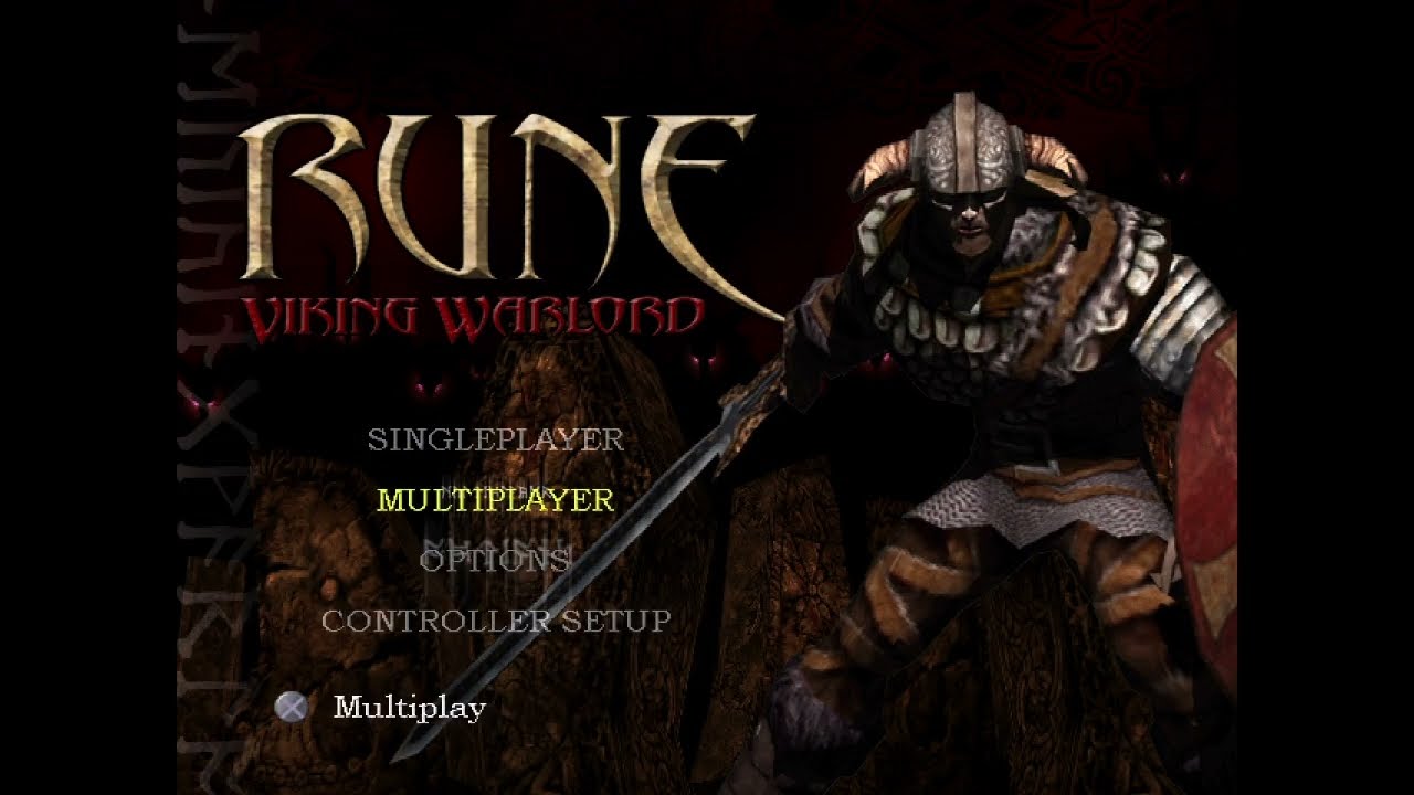 Rune  : Viking Warlord -  PS2 - (Human Head / Take Two, 2001) - First hour (ends with weird glitch)